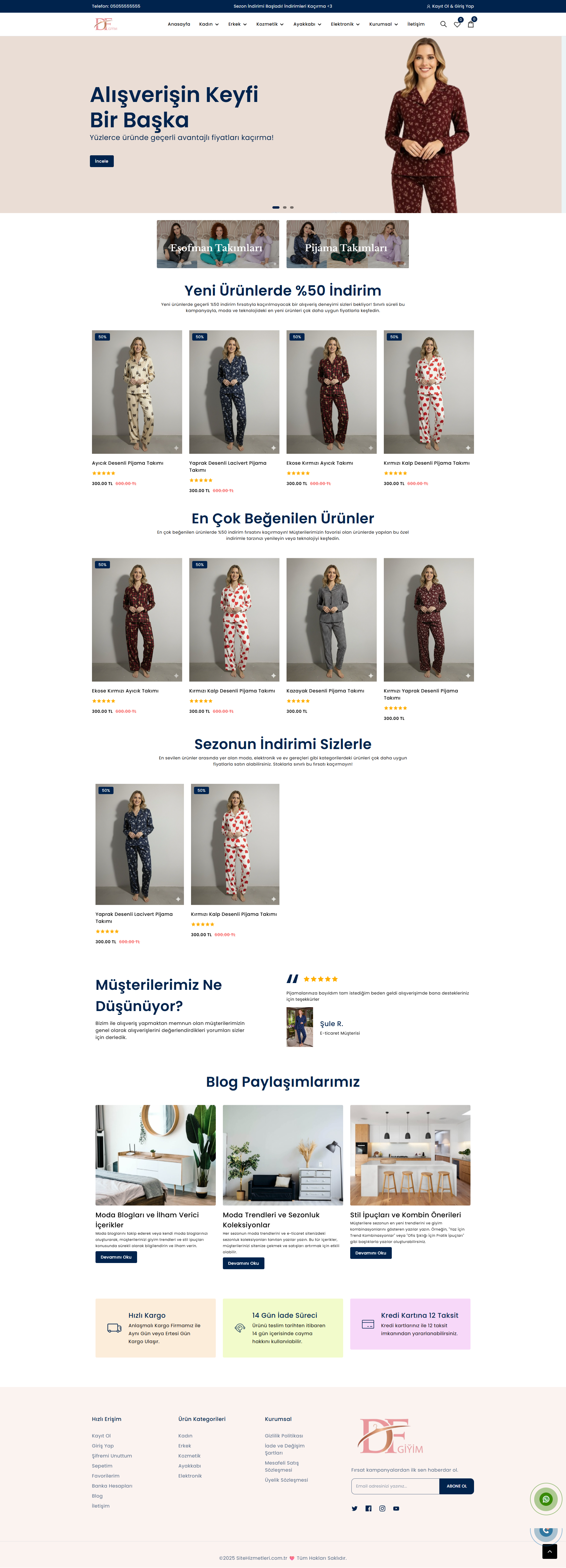 Giyim E-Ticaret Sitesi V5