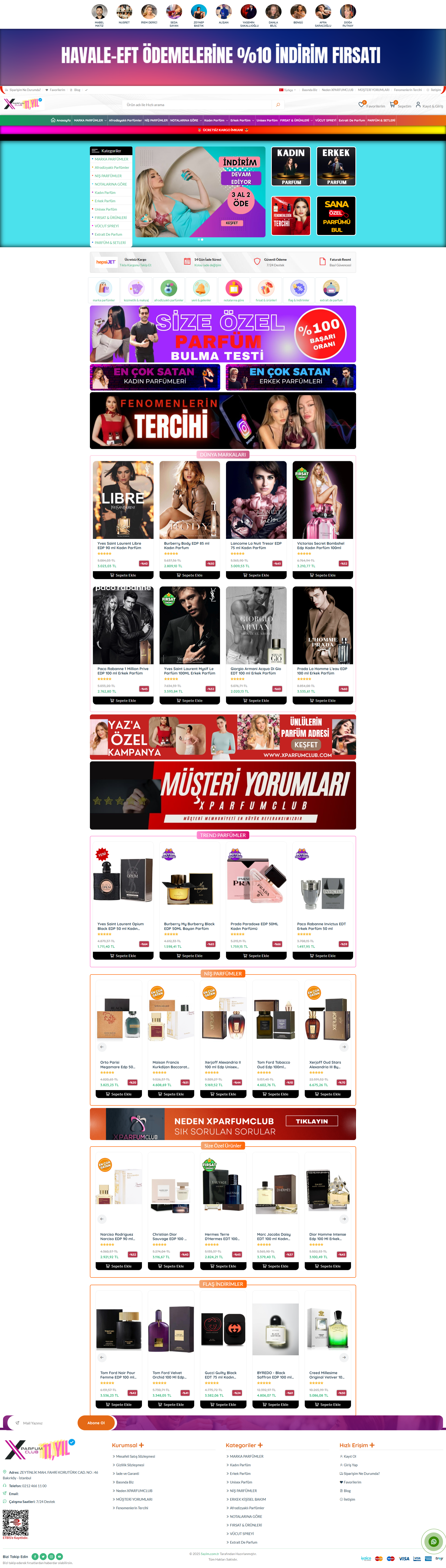 Parfüm E-Ticaret Scripti