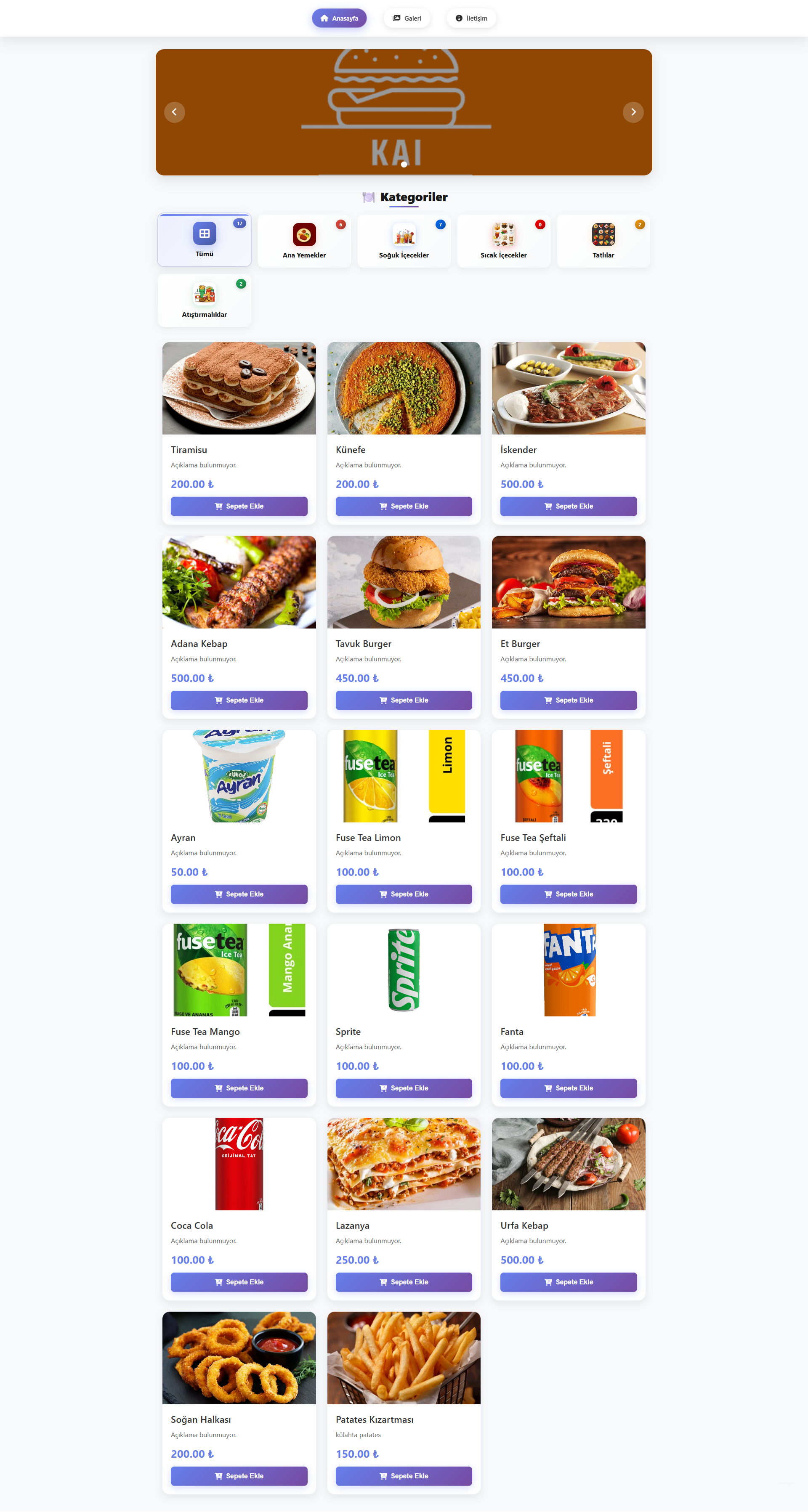 Restoran QrMenü Script V2